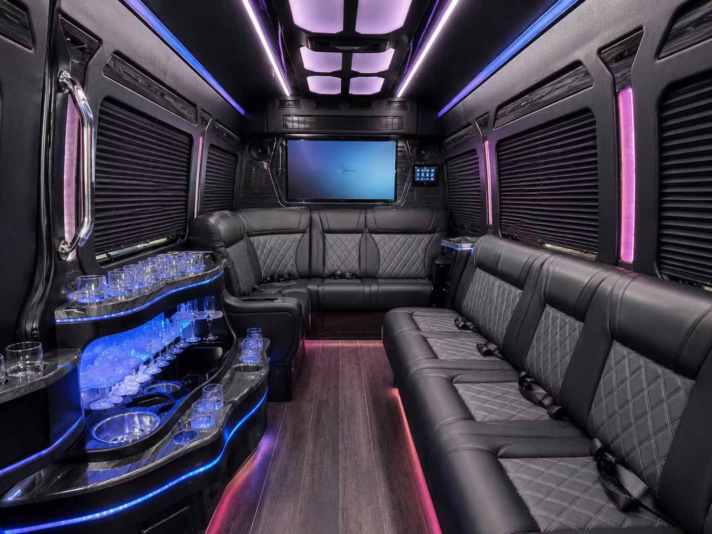 sprinter limousine inside