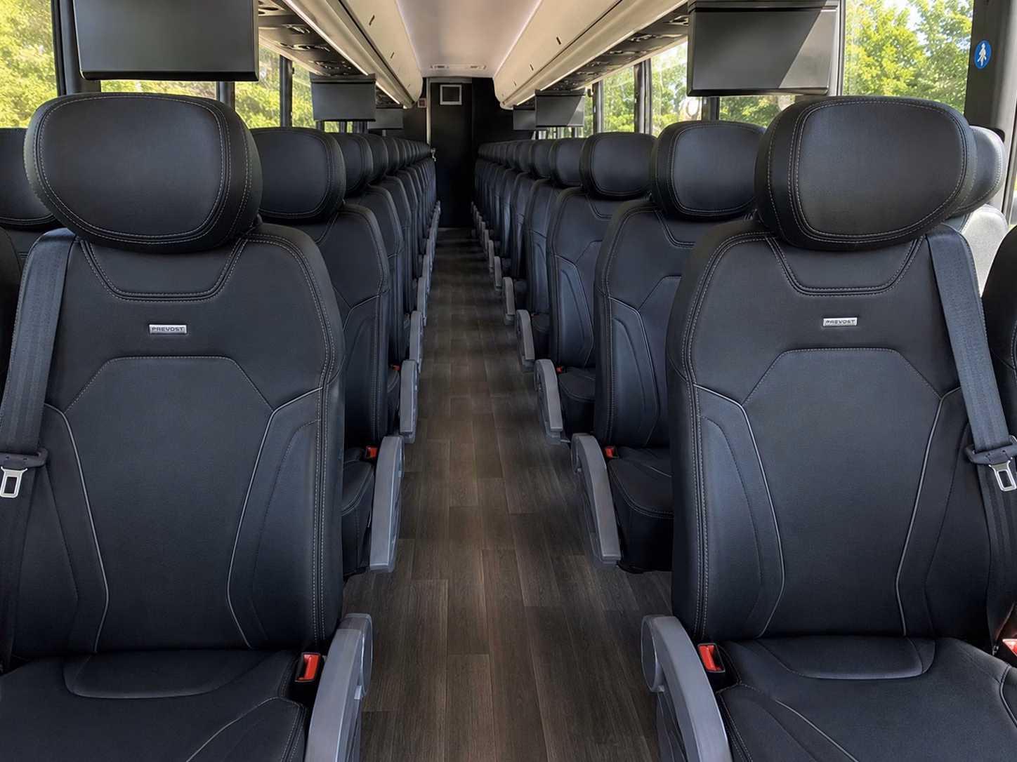 stamford 56 passenger charter bus rental